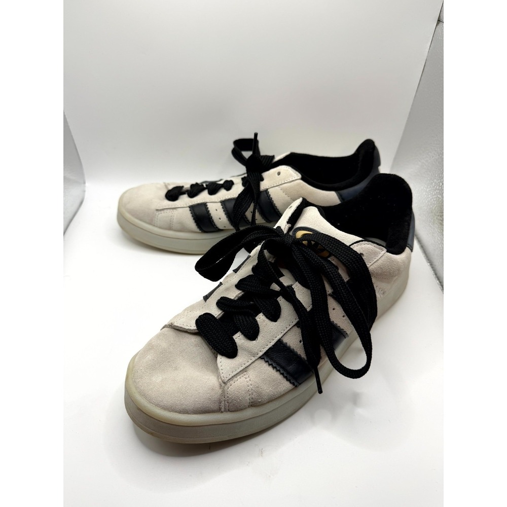 Adidas Campus 00s HQ8711 Mens 8.5 Sneaker Beige Aluminium Black Skateboard Shoes
